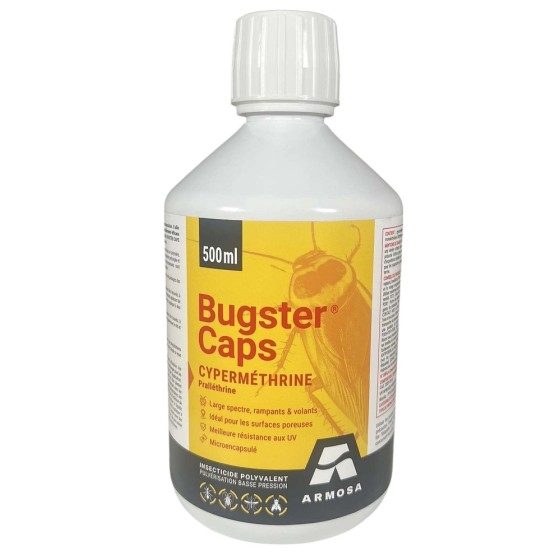BUGSTER CAPS - 500ml