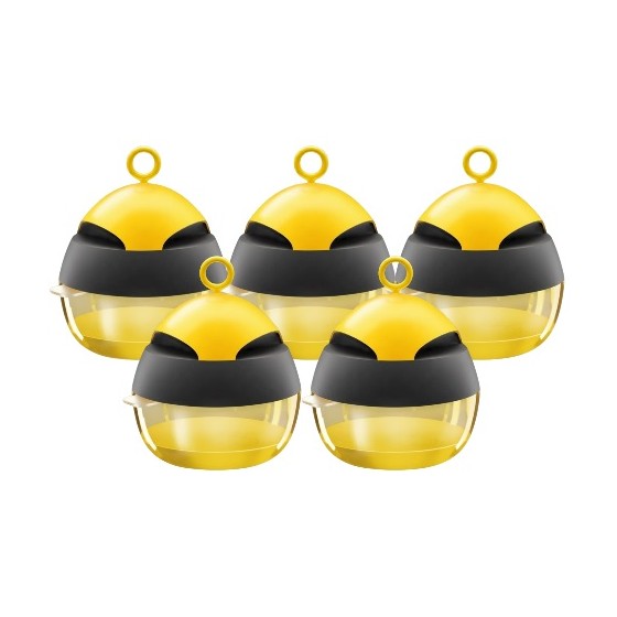 LOT DE 5 PIÈGES FRELONS ET...