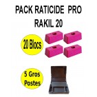Pack Raticide Rakil 20