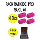 Pack Raticide Pro Rakil 40