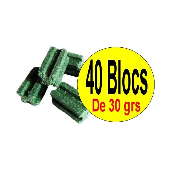 Raticide Bromapesce 40 blocs de 30 grs