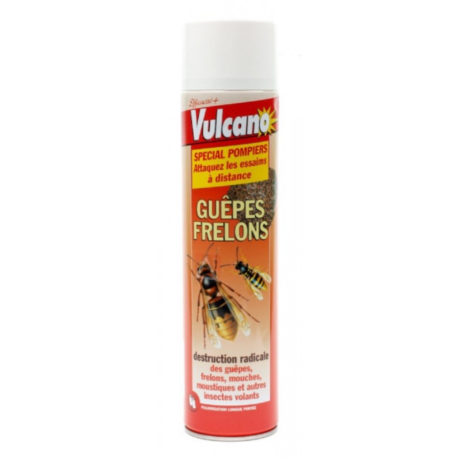 Bombe Insecticide foudroyante anti-frelons Vulcano