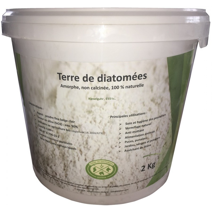 Terre de Diatomée Pure 2 Kg