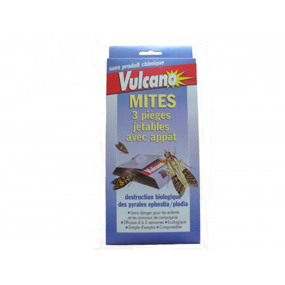 PIC Piège Produit Anti Mites Textiles Paquet de Trois 3x2 pièces -  approprié pour la Protection de Tous Les vêtements dans l'armoire et en  Stockage