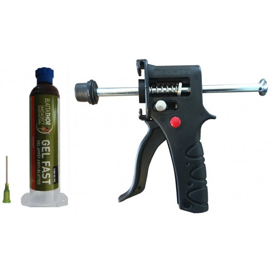 PACK  BLATTATHOR GEL + PISTOLET TGA-02 + AIGUILLE METAL