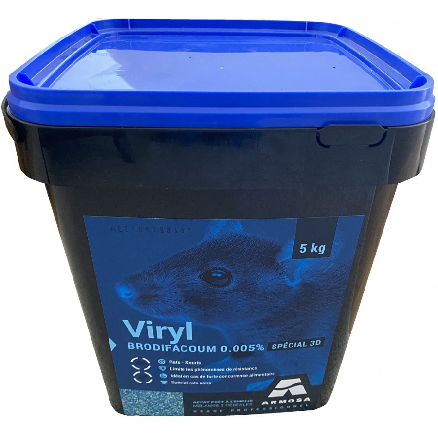 VIRYL - MELANGE 3 CEREALES - SEAU 5 KG