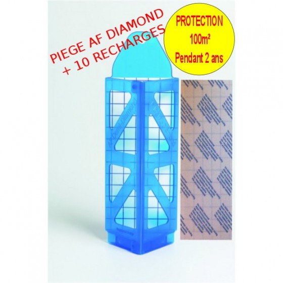 PIEGE MITES ALIMENTAIRES + 4 PLAQUETTES