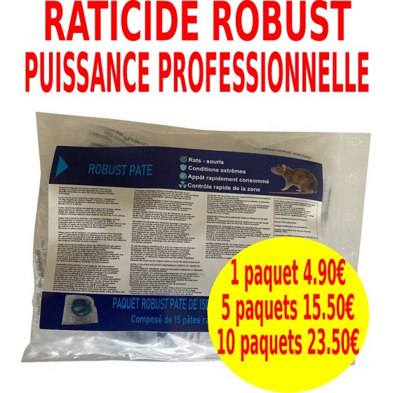 Raticide ROBUST PATE -...