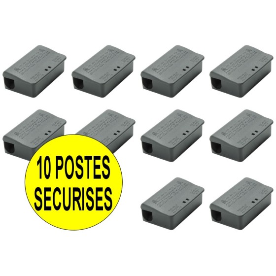 10 Masterbox sécurisés -...